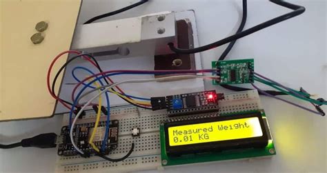 IOT Weighing Scale with HX711 Load Cell & ESP8266