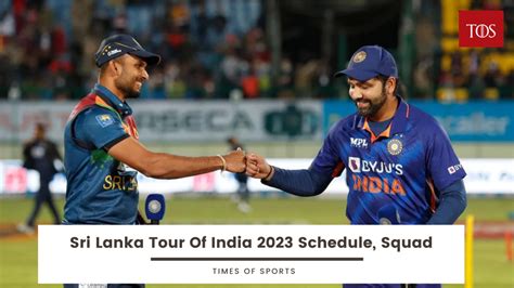 Sri Lanka Tour Of India 2023: IND vs SL 2023 Schedule, Squad