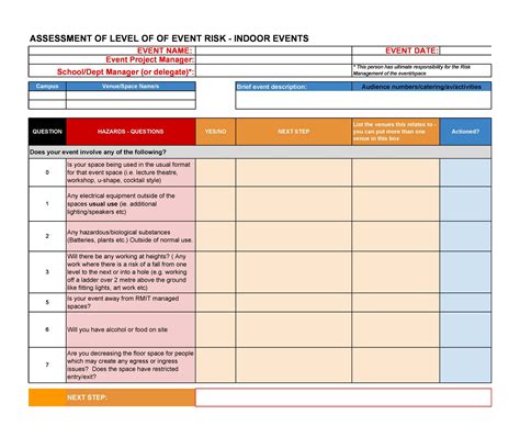 30 Useful Risk Assessment Templates (+Matrix ) - TemplateArchive