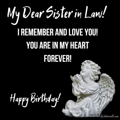 Happy Birthday in Heaven to My Sister in Law