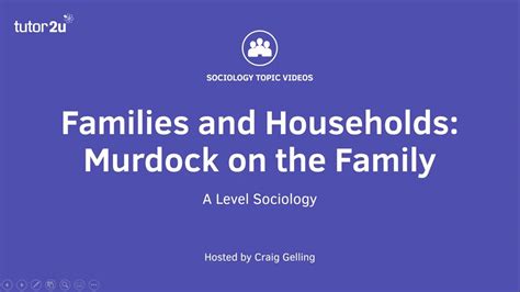 Murdock on the Family | A Level Sociology - Families - YouTube