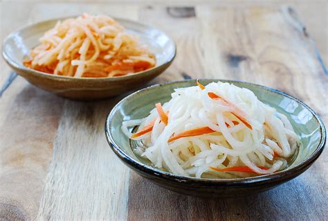 Musaengchae (Sweet and Sour Radish Salad) - Korean Bapsang