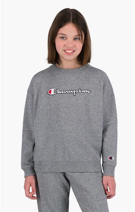 Script Logo Fleece Sweatshirt | peacecommission.kdsg.gov.ng