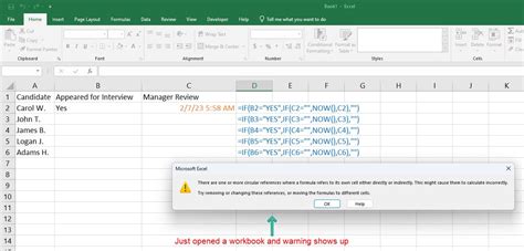 How to Find Circular References in Excel in 4 Ways - Technipages