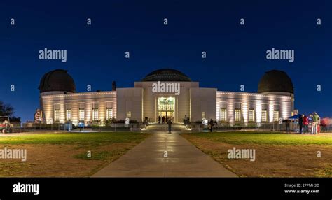 Griffith Observatory at Night Stock Photo - Alamy