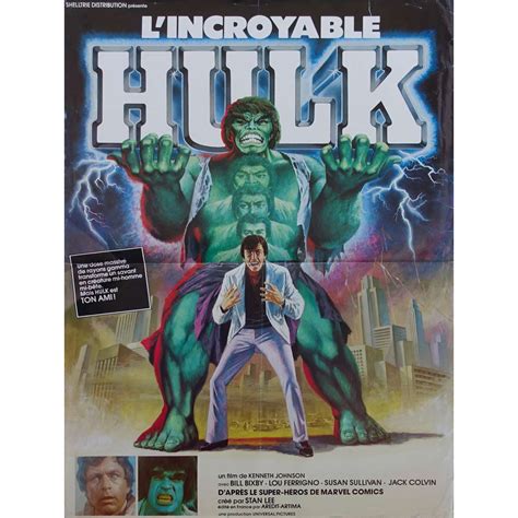 THE INCREDIBLE HULK Movie Poster 15x21 in.