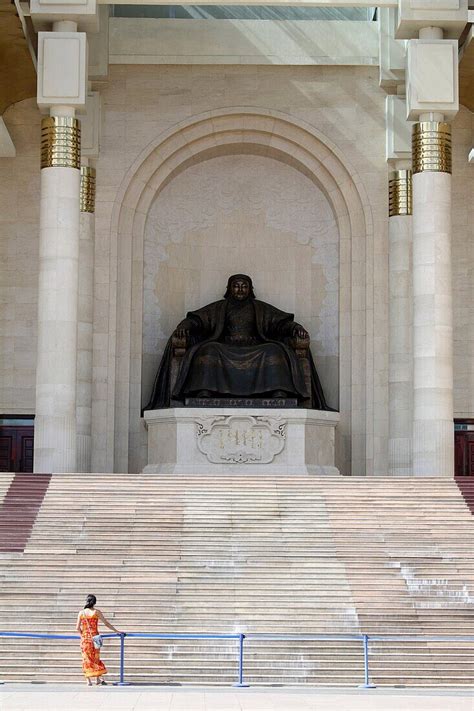 Genghis Khan monument in Sukhbaatar … – License image – 70345980 lookphotos