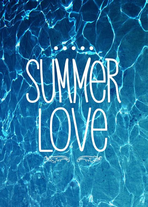 'Summer Love' Poster, picture, metal print, paint by Mikath | Displate