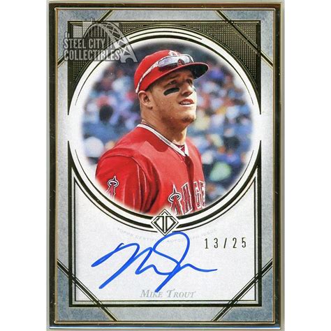 Mike Trout 2018 Topps Transcendent Autograph Auto Card 13/25 (MTAP-2 ...