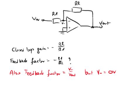 Op Amp how does the feedback factor works ? | Electronics Forums