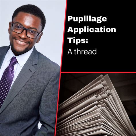 PUPILLAGE APPLICATION TIPS. A thread of helpful pupillage… | by Aaron ...