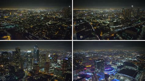 Check out the gorgeous new Apple TV Aerial screen saver scene: Los Angeles skyline at night