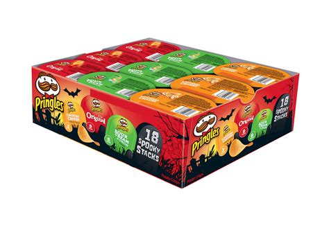 Pringles Halloween Spooky Stacks Original Potato Crisps- 17.3oz/24ct ...