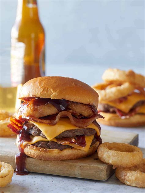 Bacon Western Double Cheeseburger | Spoon Fork Bacon