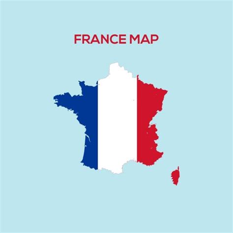 Flag Map Of France Logo Vector PNG Images, France Flag, France Map PNG Transparent Background ...