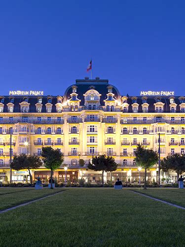 Fairmont Le Montreux Palace - Luxury Hotel in 1820 Montreux (Switzerland)