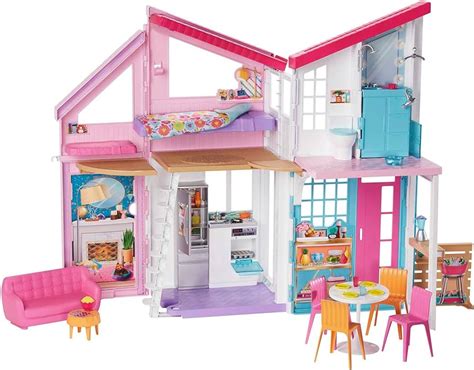 Barbie Dream House Playset Mansion Malibu House Luxury Villa Holiday Municipal Home Toys For ...