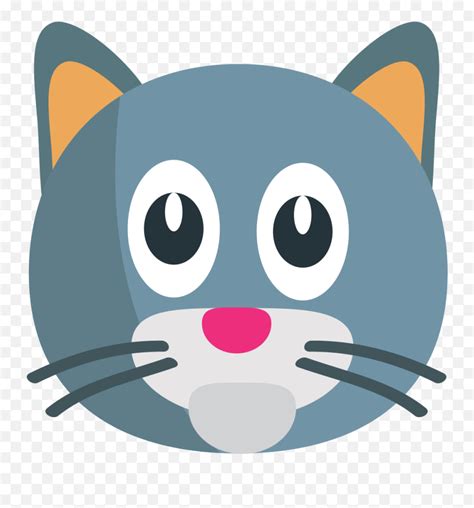 Emojione1 1f431 - Emoji Quiz Cat,Blue Head Emoji - free transparent ...