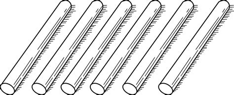 6 Sticks | ClipArt ETC