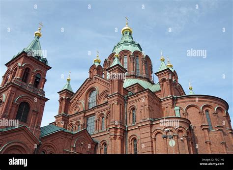 Eastern Orthodox cathedral, Helsinki, Finland Stock Photo - Alamy