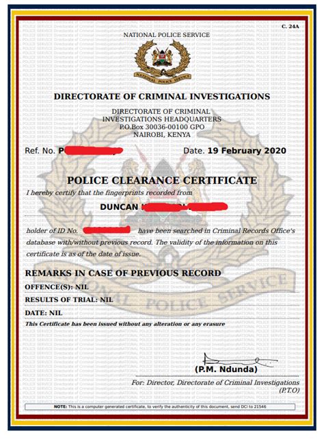 How to Get Police Clearance Certificate (Good Conduct)?