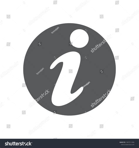 Info Icon Information Logo Concept Creative Stock Vector (Royalty Free ...