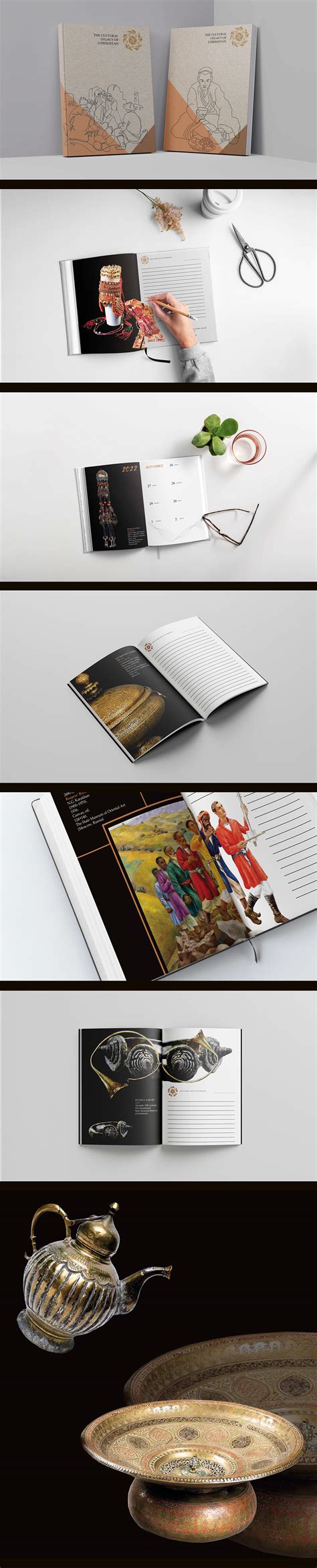 Design diary and calendar on Behance