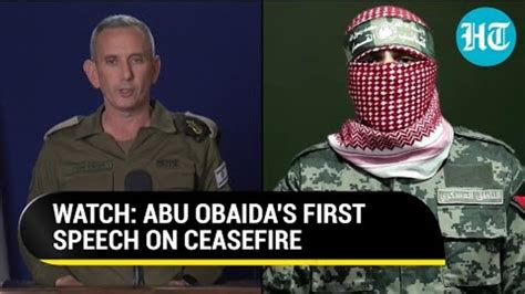 Hamas' Abu Obaida Says Israel Refused Ceasefire Earlier, Lost Soldiers 'In Large Numbers' | Gaza ...