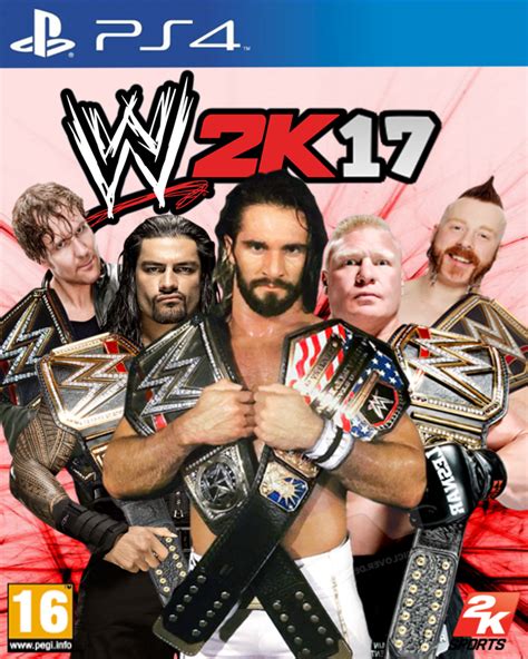 WWE 2k17 Custom Game Cover by Dragolist on DeviantArt