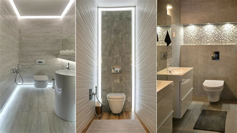 Top 100 small bathroom lighting ideas 2023 - LED recessed lights for bathroom decoration - YouTube