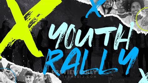 Youth Rally - Title Graphics | Church Visuals