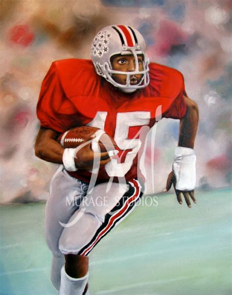 Archie Griffin Ohio State Buckeyes Fine Art Giclee 8x10 or 11x14 Print ...