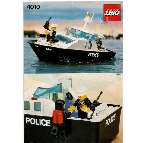 LEGO Police Rescue Boat Set 4010 Instructions | Brick Owl - LEGO Marketplace