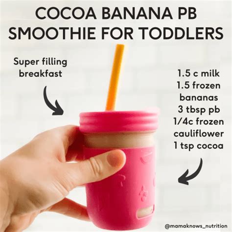 6 Healthy Smoothies for Kids | Mama Knows Nutrition | Healthy smoothies for kids, Healthy ...