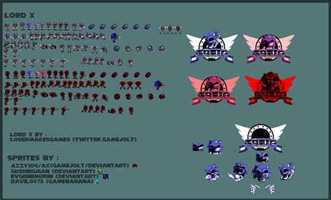 Lord X Ultimate Sprites by azzy109 on DeviantArt