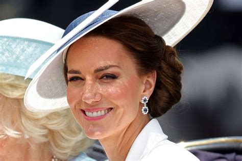 Kate Middleton Debuts New Sapphire Earrings That Belonged to Princess Diana