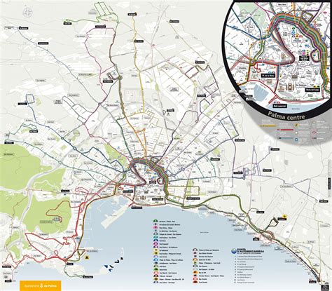 Palma Attractions Map | FREE PDF Tourist City Tours Map Palma 2025