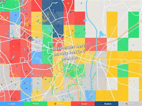 Fayetteville Neighborhood Map