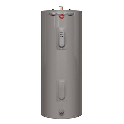 Rheem Rheem Performance Plus 40 Gallon Electric Water Heater with 9 ...