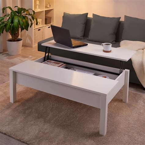 TRULSTORP Coffee table, white, 45 1/4x27 1/2" - IKEA | Ikea coffee ...