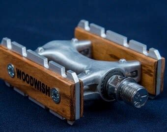 Items similar to Wooden bicycle pedals on Etsy