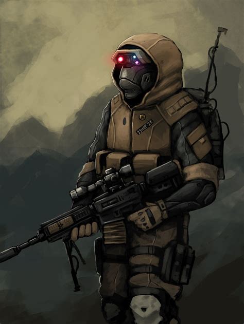 The Sniper by FonteArt.deviantart.com on @DeviantArt Wasteland Warrior, Future Soldier, Power ...