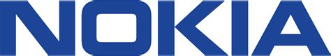 Nokia logo in vector SVG, EPS, PDF formats - Brandlogos.net