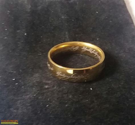 Lord of the Rings Trilogy The one Ring replica movie prop