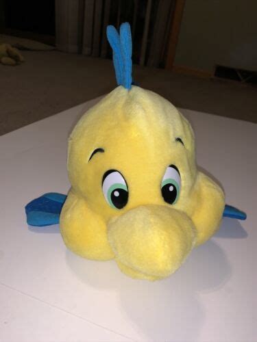 Disney Flounder Plush Toy, The Little Mermaid, Plush | #4582008851