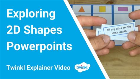 Exploring 2D Shapes Powerpoints - YouTube