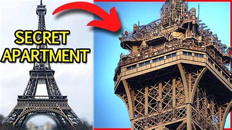 Why the Eiffel Tower has a Secret Apartment on Top - YouTube