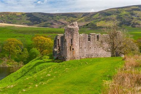 Morton Castle, Dumfries and Galloway. Scotland | Scotland castles ...