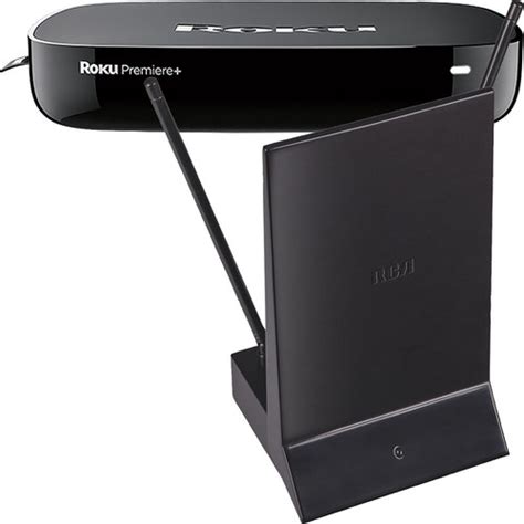 Roku Premiere+ Streaming Media Player & RCA Amplified Indoor HDTV Antenna Package - Best Buy