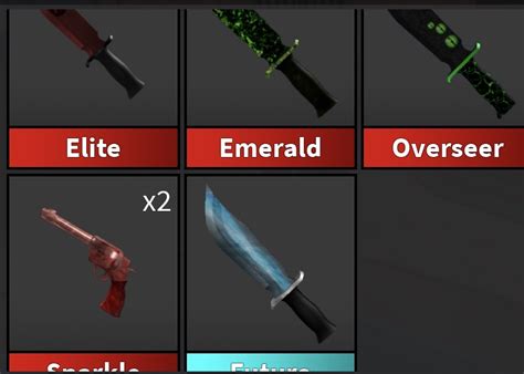 Selling - Roblox Murder Mystery 2 Godly Knife Frostbite Icey Ice ...